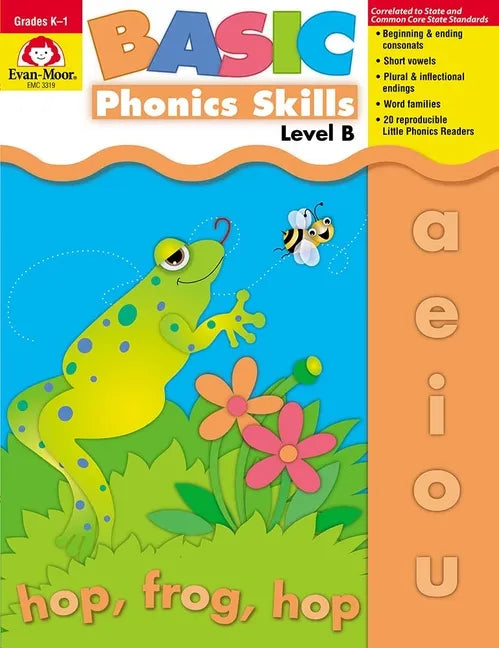 Basic Phonics Skills, Kindergarten - Grade 1 (Level B) Teacher Resource - Paperback
