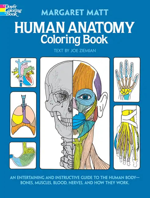 Human Anatomy Coloring Book - Paperback