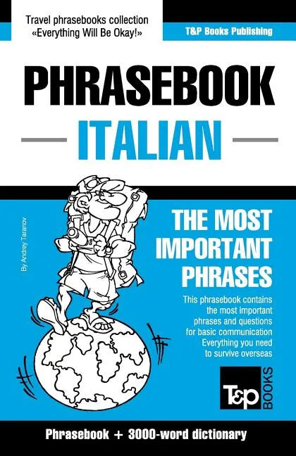 English-Italian phrasebook and 3000-word topical vocabulary - Paperback