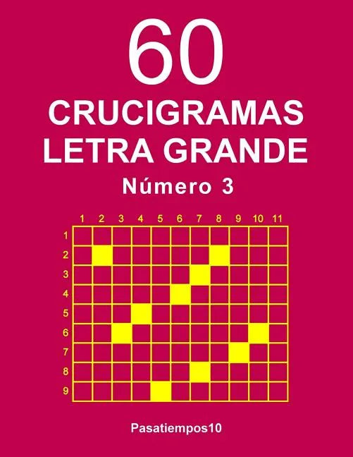60 Crucigramas Letra Grande - N. 3 - Paperback