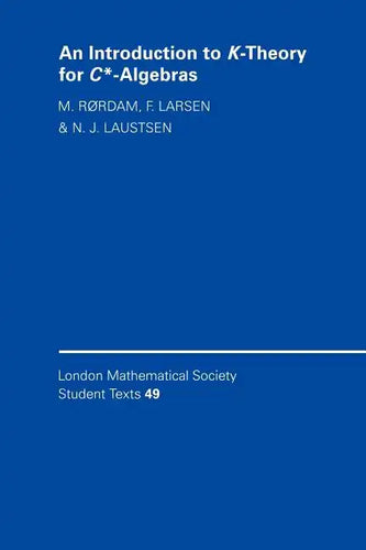 An Introduction to K-Theory for C*-Algebras - Paperback