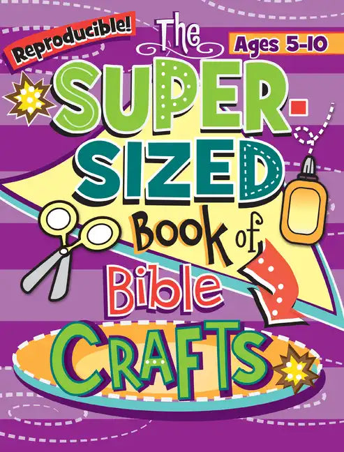 The Super-Sized Book of Bible Crafts - Paperback