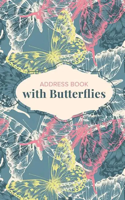 Address Book with Butterflies - Paperback