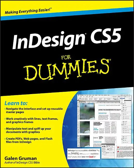 Indesign Cs5 for Dummies - Paperback