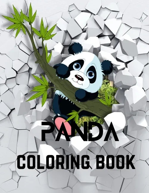 Panda coloring book: A Coloring Book of 35 Unique Panda Coe Stress relief Book Designs Paperback - Paperback