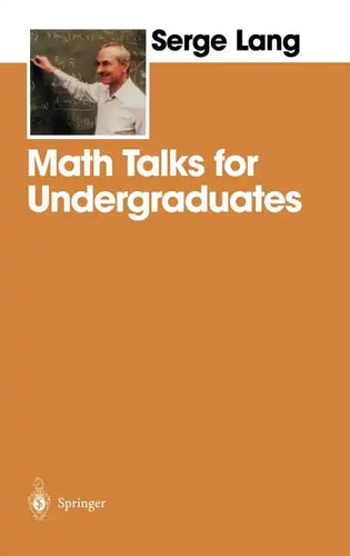 Math Talks for Undergraduates - Hardcover