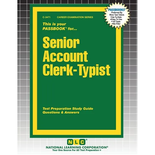 Senior Account Clerk-Typist - Paperback