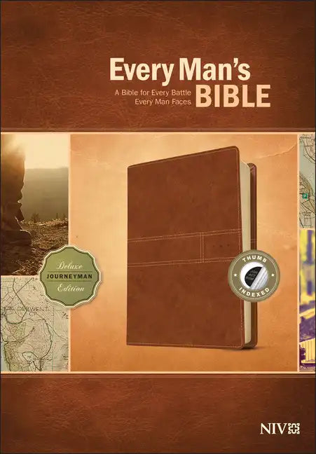 Every Man's Bible NIV, Deluxe Journeyman Edition - Imitation Leather