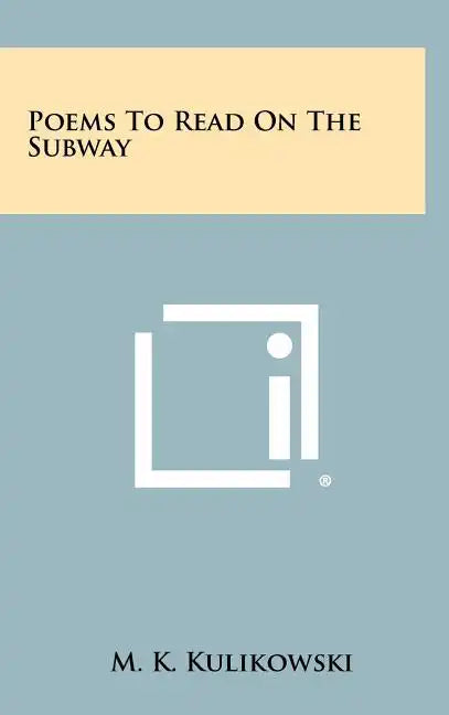 Poems to Read on the Subway - Hardcover