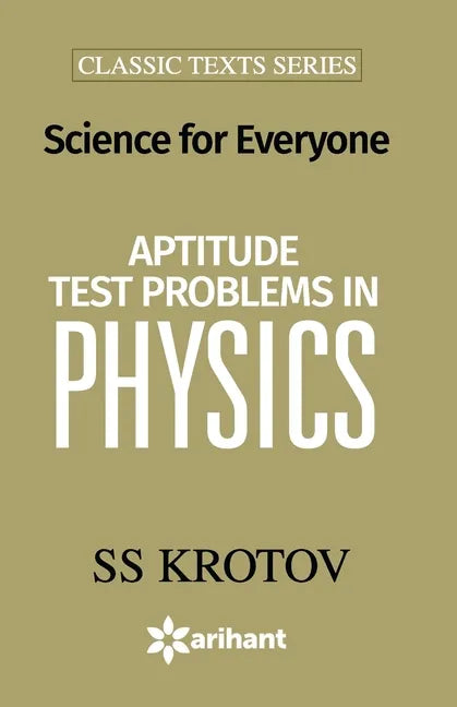 Aptitude Test Problems IN Physics - Paperback