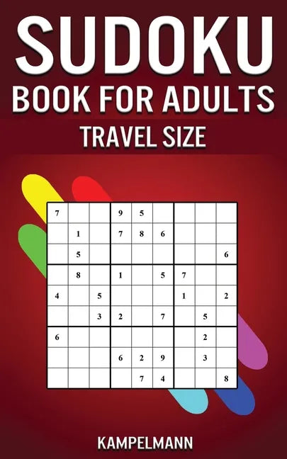 Sudoku Book for Adults Travel Size: 200 Easy to Hard Sudoku Puzzles for Adults with Solutions - 5