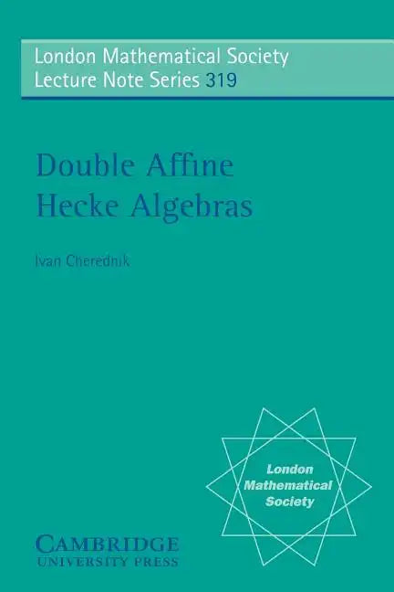 Double Affine Hecke Algebras - Paperback