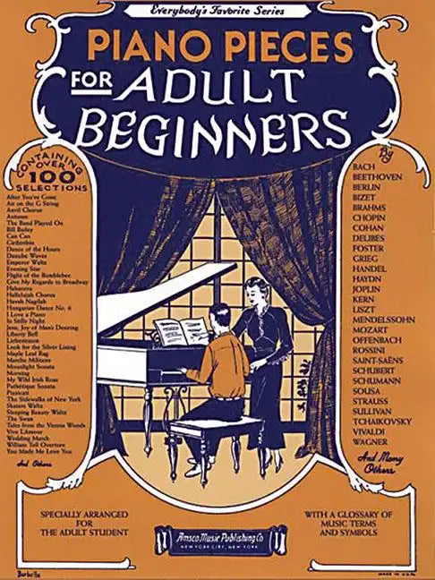 Piano Pieces for the Adult Beginner - Paperback