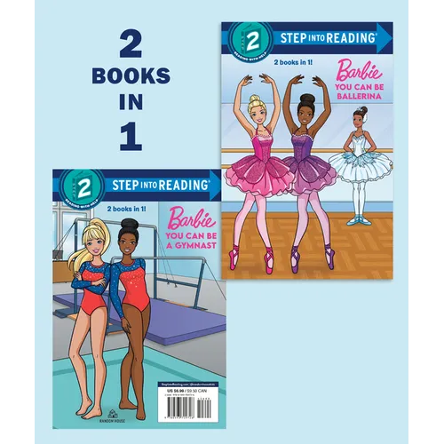 You Can Be a Ballerina/You Can Be a Gymnast (Barbie) - Paperback