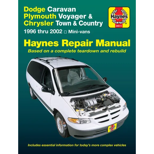 Dodge & Plymouth Mini-Vans 1996-02 - Paperback
