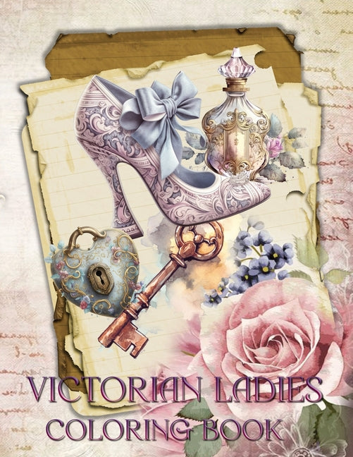 Victorian Ladies Coloring Book - Paperback