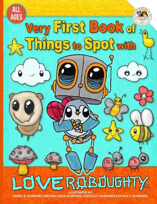 Very First Book of Things to Spot with Love Roboughty - Paperback