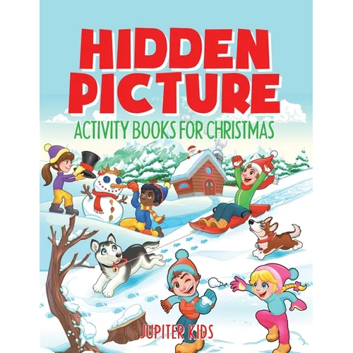 Hidden Picture Activity Books for Christmas - Paperback