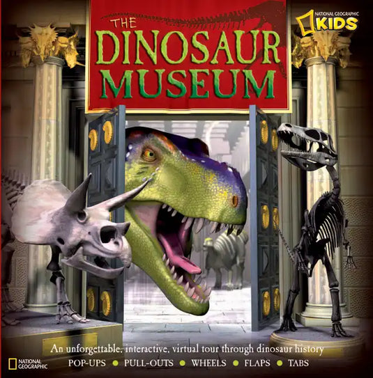 The Dinosaur Museum: An Unforgettable, Interactive Virtual Tour Through Dinosaur History - Hardcover