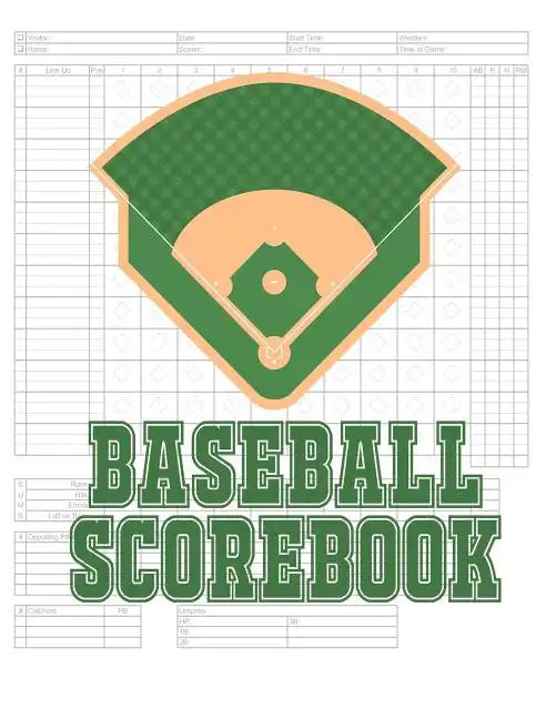 Baseball Scorebook: 100 Scoring Sheets For Baseball and Softball Games, Glover's Scorebooks, Large (8.5X 11) - Paperback