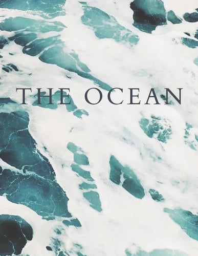 The Ocean: A Decorative Book │ Perfect for Stacking on Coffee Tables & Bookshelves │ Customized Interior Design & Hom - Paperback