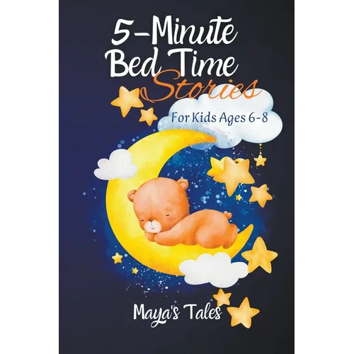 5-Minute Bedtime Stories For Kids 6-8 Ages - Paperback