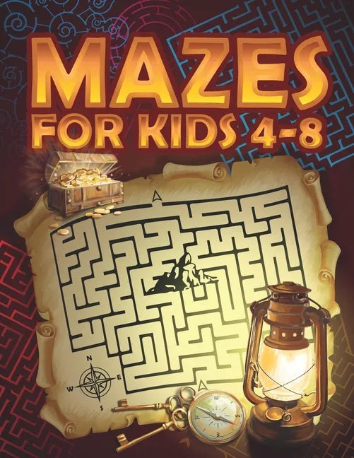 Mazes for Kids 4-8 - Paperback