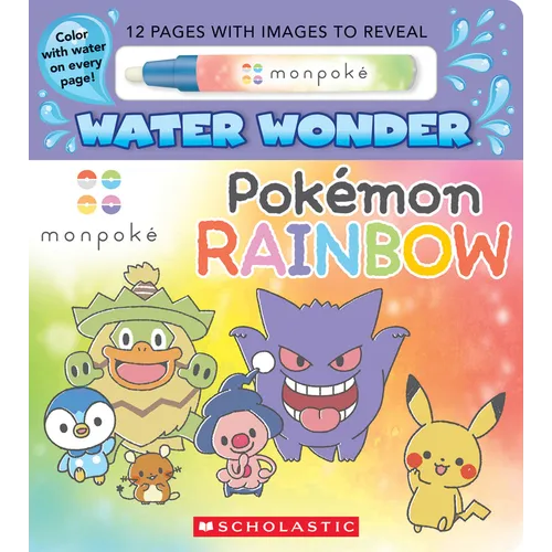 Pok?mon Rainbow! (Monpok? Water Wonder) - Board Book