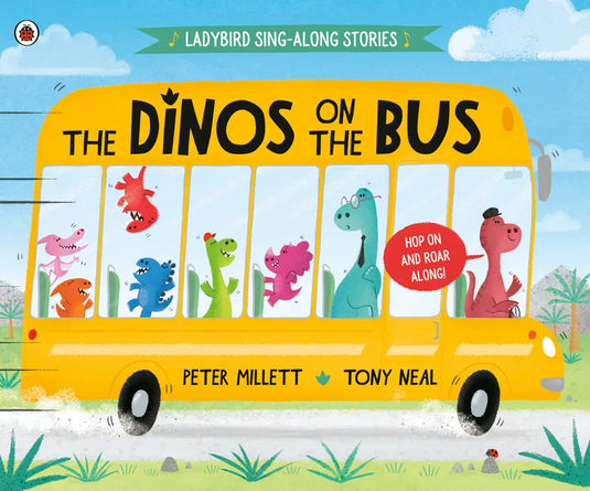 The Dinos on the Bus - Hardcover