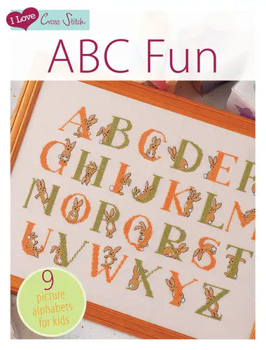 I Love Cross Stitch - ABC Fun: 9 Picture Alphabets for Kids - Paperback