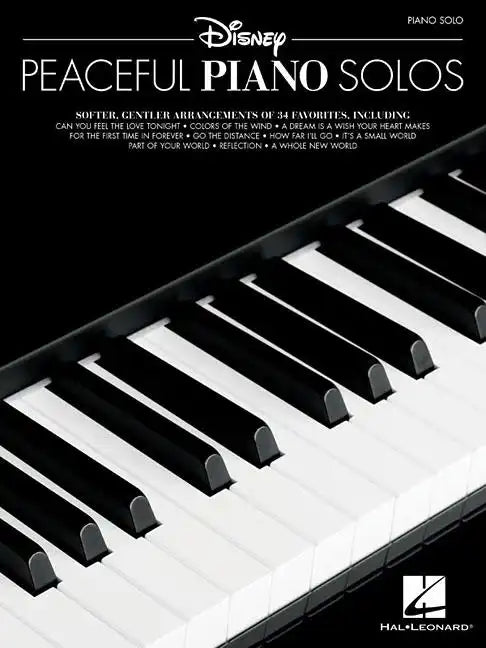 Disney Peaceful Piano Solos - Paperback