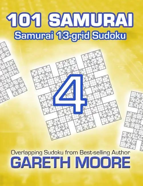 Samurai 13-grid Sudoku 4: 101 Samurai - Paperback