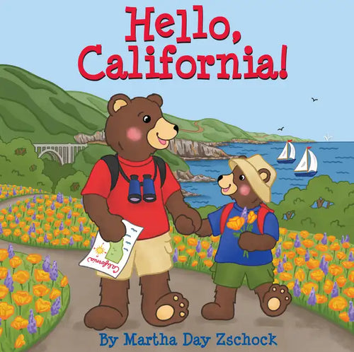 Hello, California! - Board Book