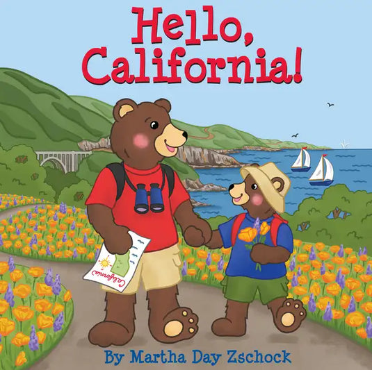 Hello, California! - Board Book