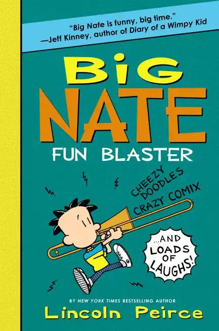Big Nate Fun Blaster: Cheezy Doodles, Crazy Comix, and Loads of Laughs! - Paperback