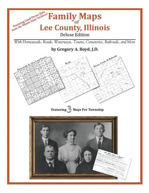 Family Maps of Lee County, Illinois - Paperback