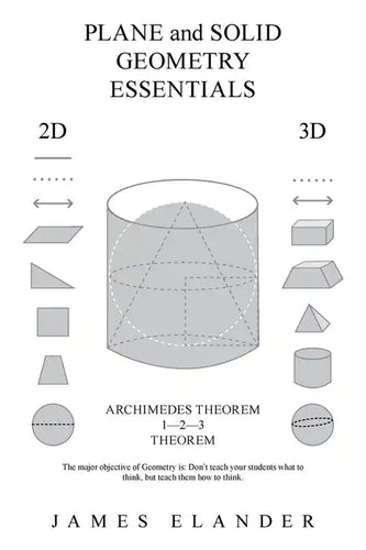 Plane and Solid Geometry Essentials - Paperback