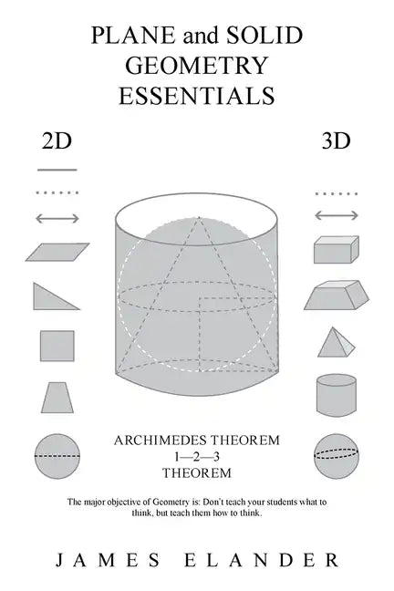 Plane and Solid Geometry Essentials - Paperback