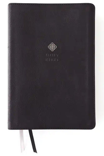 Niv, Men's Devotional Bible (by Men, for Men), Large Print, Leathersoft, Black, Comfort Print - Imitation Leather