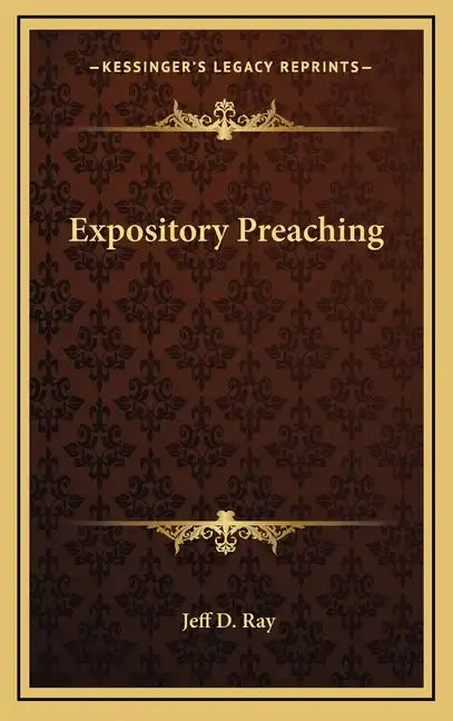 Expository Preaching - Hardcover