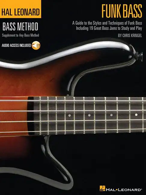 Funk Bass a Guide to the Techniques and Philosophies of Funk Bass Book/Online Audio - Paperback