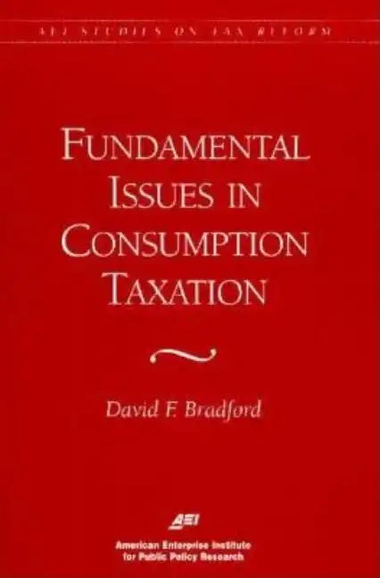 Fundamental Issues in Consumption Taxation - Paperback