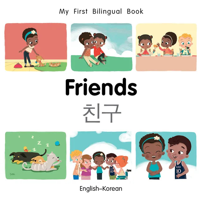 My First Bilingual Book-Friends (English-Korean) - Board Book