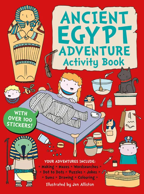 Ancient Egypt Adventure Activity Book - Paperback