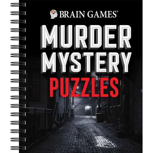 Brain Games - Murder Mystery Puzzles - Spiral