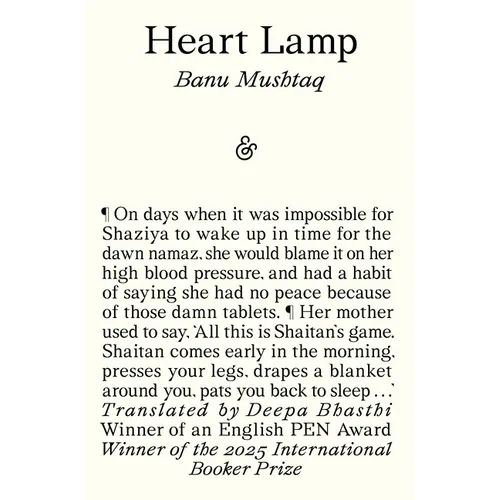 Heart Lamp: Winner of the 2025 International Booker Prize - Paperback