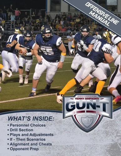 Gun T RPO Offensive Line - Paperback