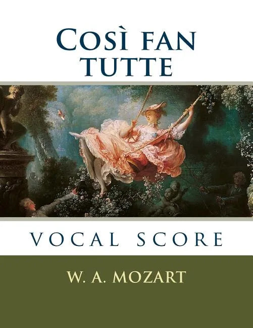 Così fan tutte: vocal score - Paperback