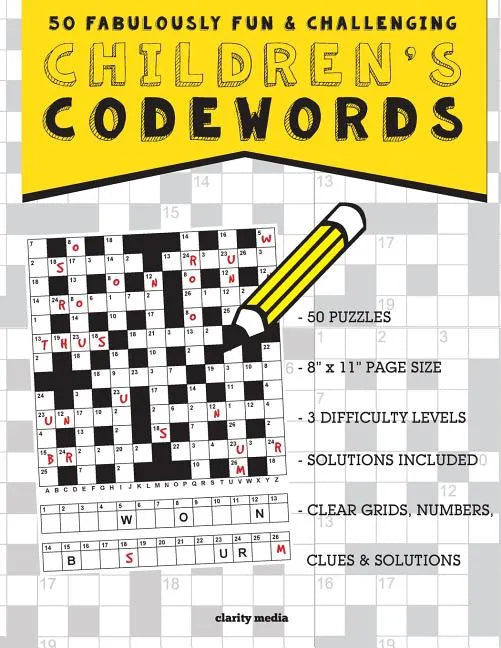 Children's Codewords: 50 fabulously fun & challenging puzzles for children - Paperback