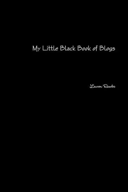 My Little Black Book of Blogs - Paperback